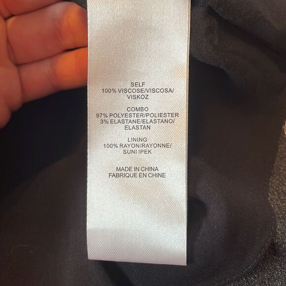 Tibi Lila Florence Mini Dress Black Floral 4 - Picture 10 of 11